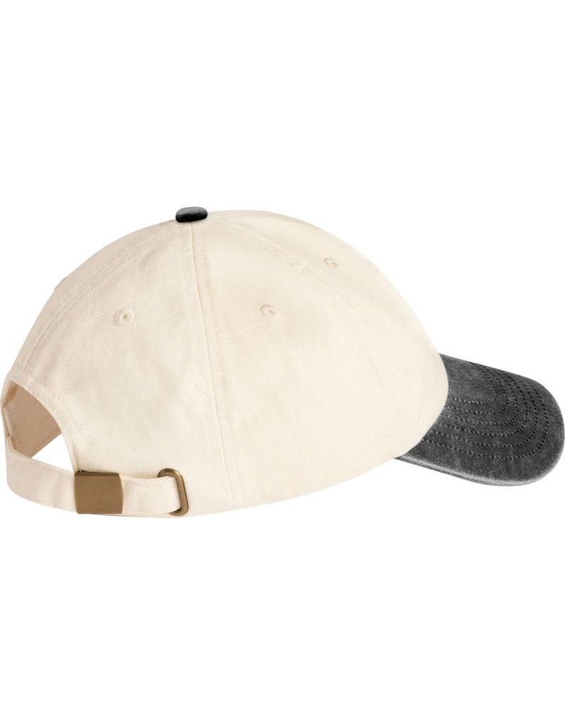 Șapcă cu profil redus și contrast cu 6 panouri