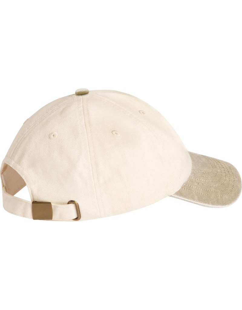 Șapcă cu profil redus și contrast cu 6 panouri