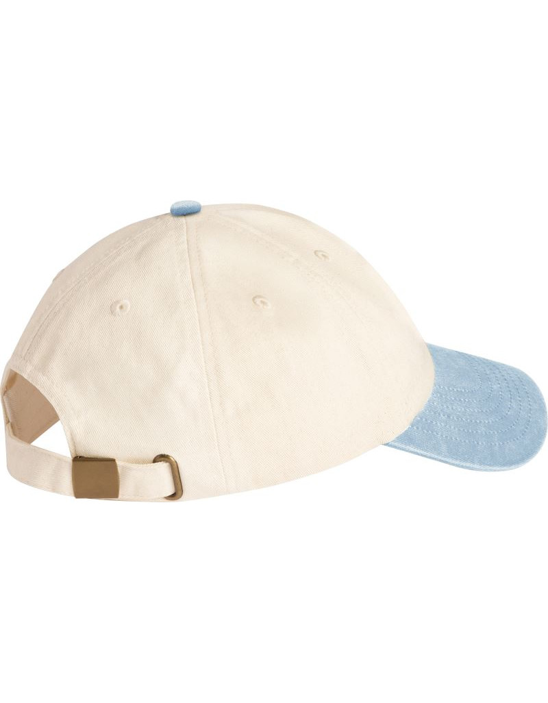 Șapcă cu profil redus și contrast cu 6 panouri