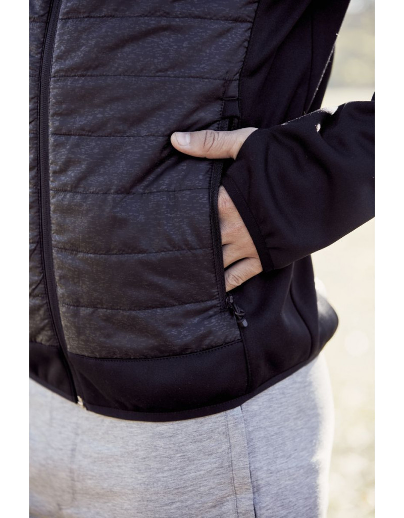 Jachetă hibridă reflectorizantă pentru bărbați