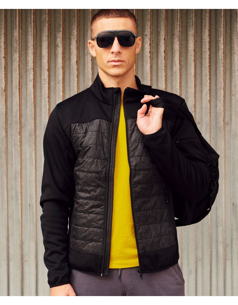 Jachetă hibridă reflectorizantă pentru bărbați