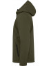 Jachetă softshell, căptușită cu glugă pentru bărbați