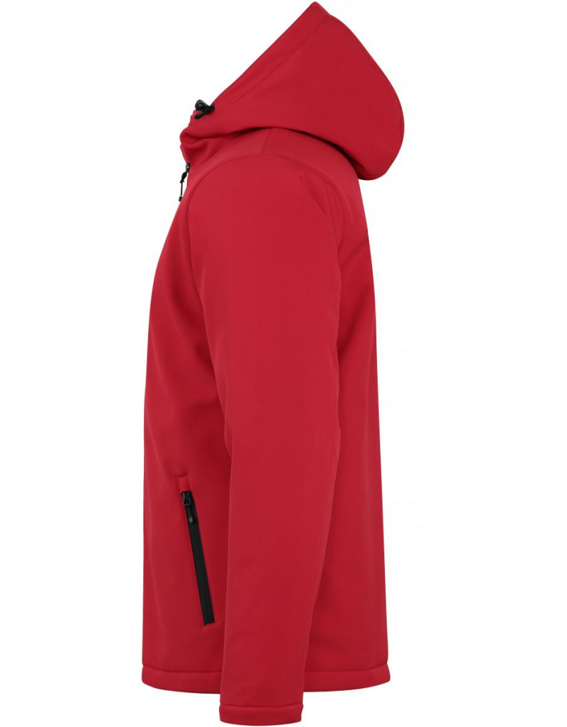 Jachetă softshell, căptușită cu glugă pentru bărbați