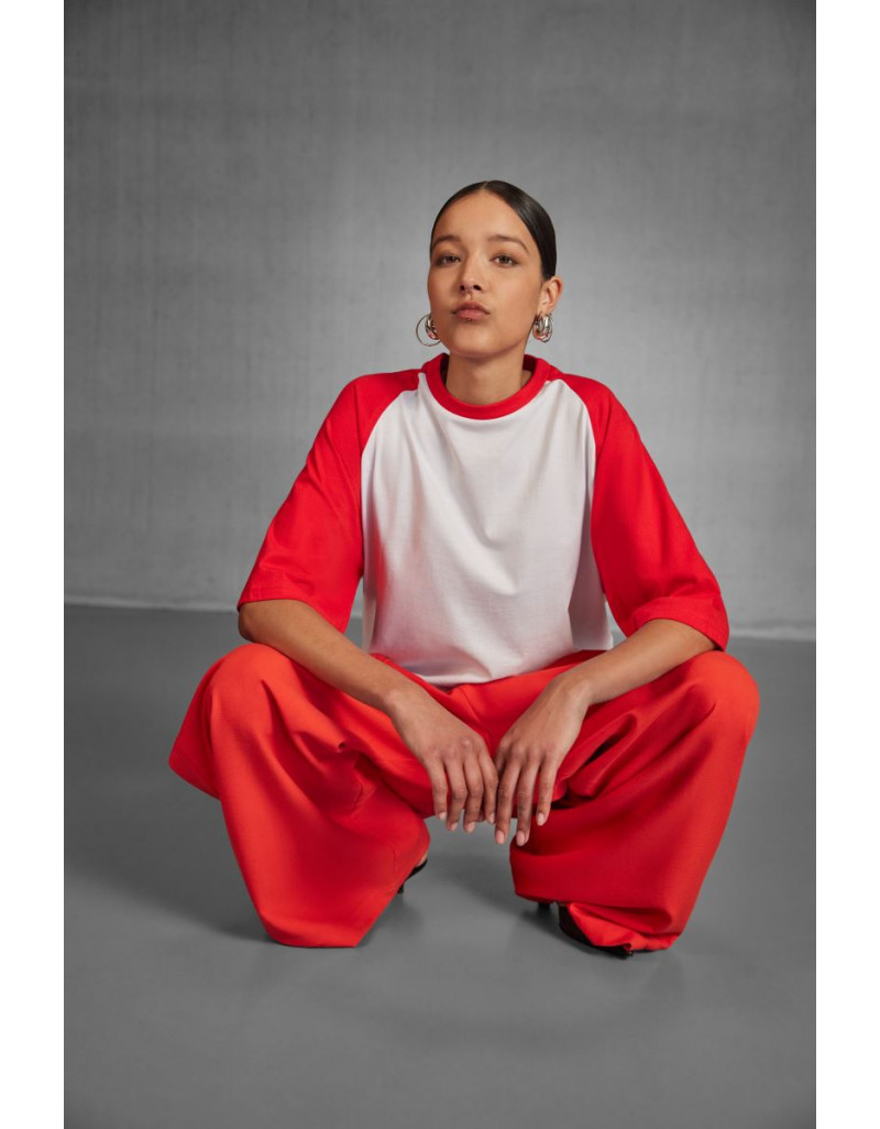 Tricou Raglan Contrast