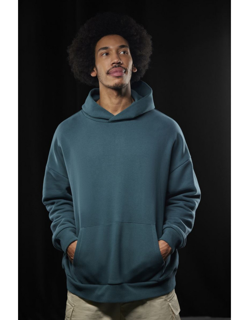 Hanorac gros cu glugă supradimensionat