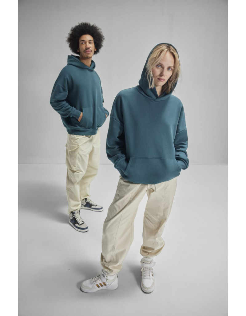 Hanorac gros cu glugă supradimensionat