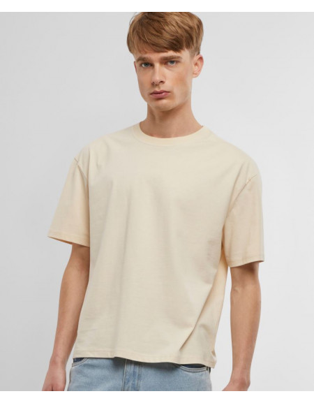 Tricou bărbătesc gros „Cropped Oversize”