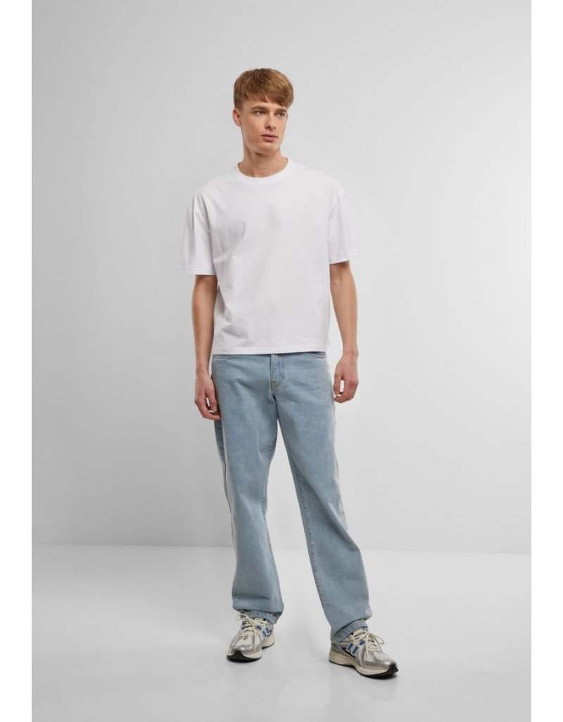 Tricou bărbătesc gros „Cropped Oversize”