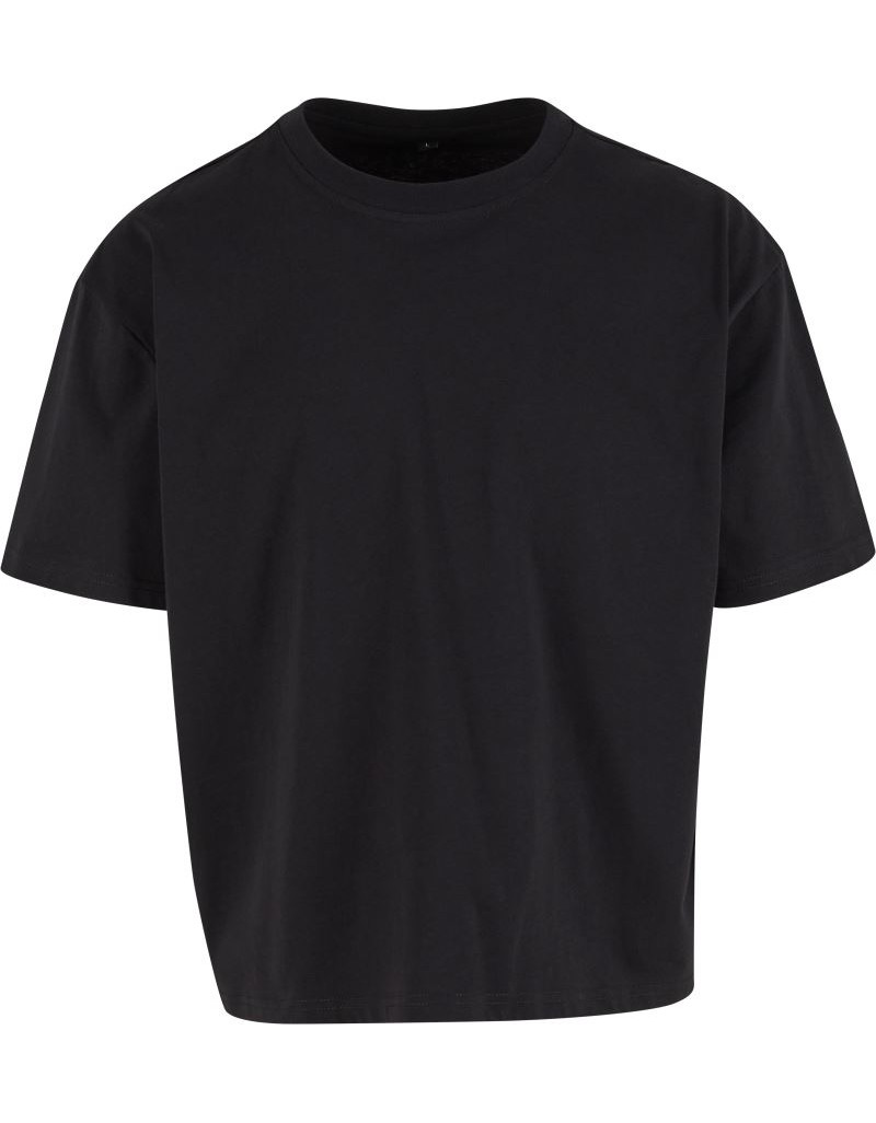 Tricou bărbătesc gros „Cropped Oversize”