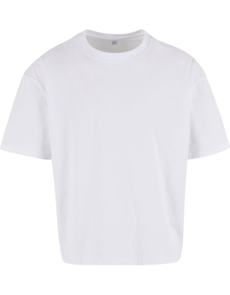 Tricou bărbătesc gros „Cropped Oversize”