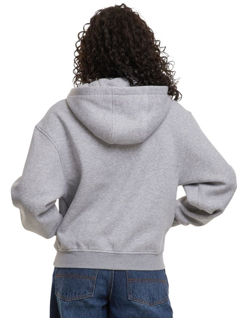 Pulover cu glugă, gros, de damă, „Croială lejeră”