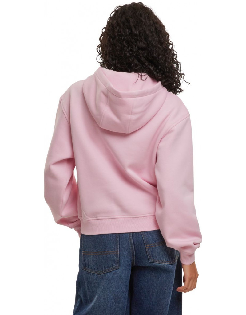 Pulover cu glugă, gros, de damă, „Croială lejeră”