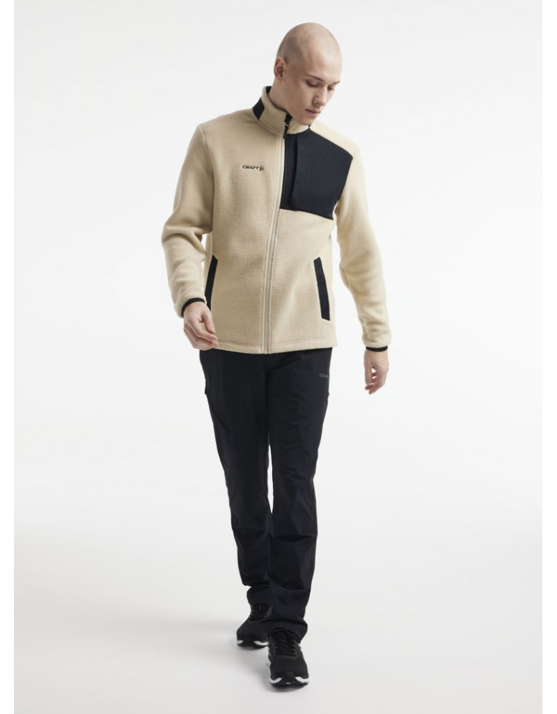 ADV Pile Fleece Jacket M Jacheta Sherpa Fleece pentru bărbați