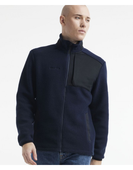 ADV Pile Fleece Jacket M Jacheta Sherpa Fleece pentru bărbați