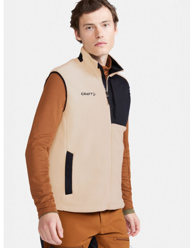 DV Pile Fleece Vest M Bărbați Sherpa Fleece Vest
