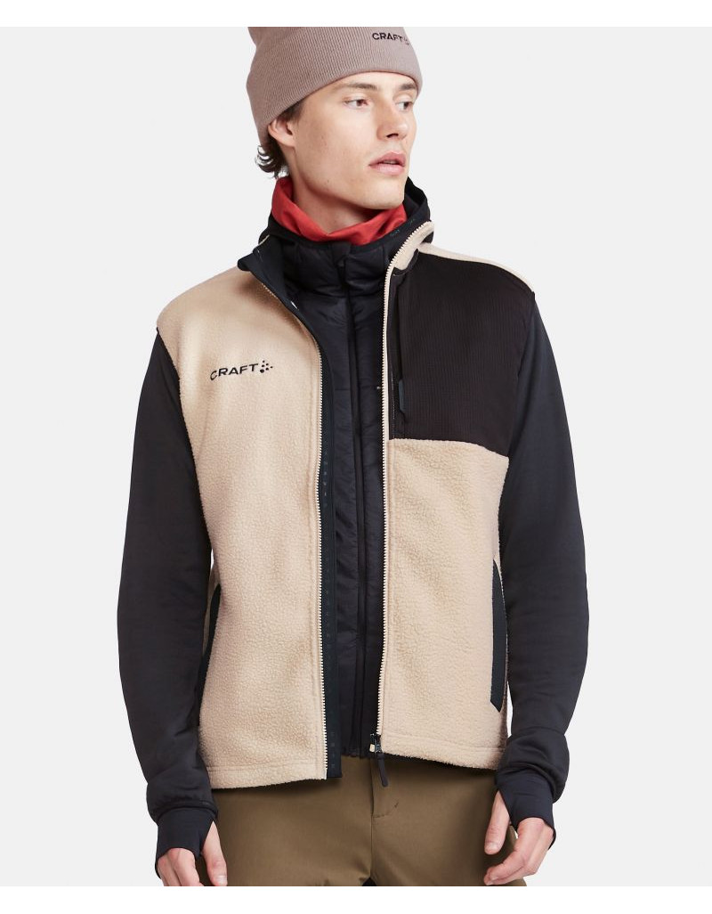 DV Pile Fleece Vest M Bărbați Sherpa Fleece Vest
