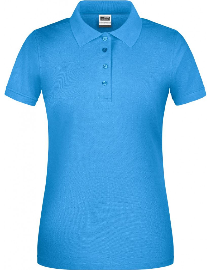 JN 873 Polo de lucru pentru femei din bumbac organic tip piqué