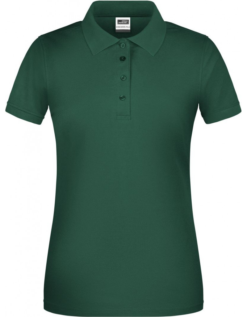 JN 873 Polo de lucru pentru femei din bumbac organic tip piqué