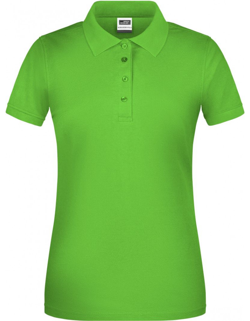 JN 873 Polo de lucru pentru femei din bumbac organic tip piqué