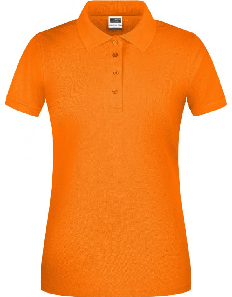 JN 873 Polo de lucru pentru femei din bumbac organic tip piqué
