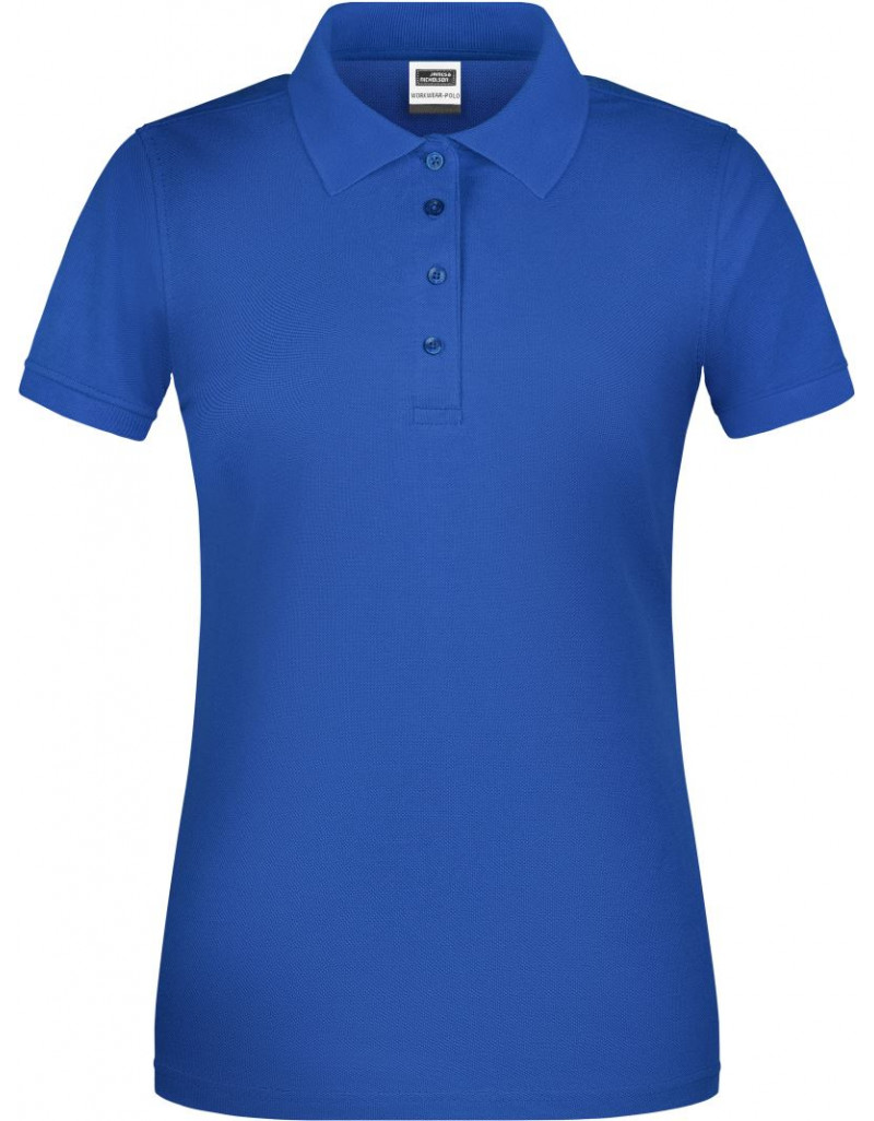 JN 873 Polo de lucru pentru femei din bumbac organic tip piqué