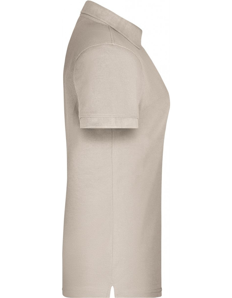 JN 873 Polo de lucru pentru femei din bumbac organic tip piqué