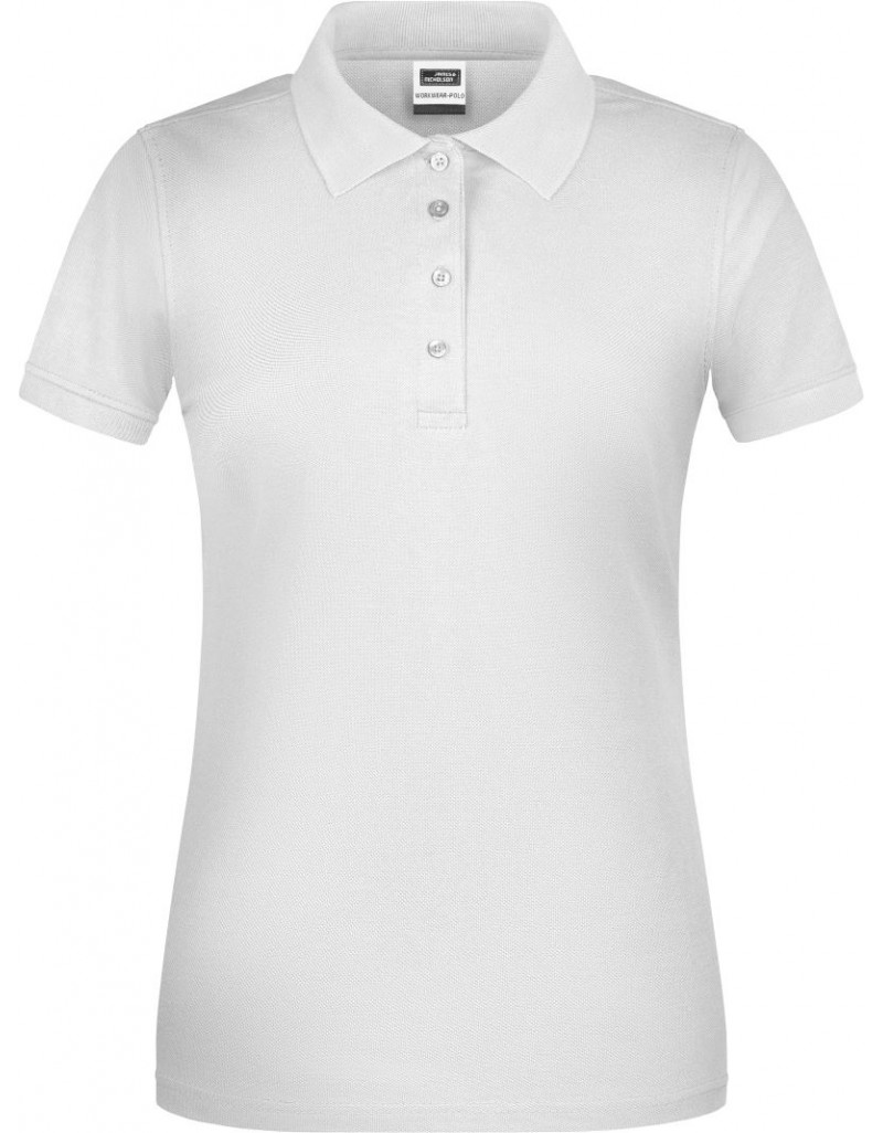 JN 873 Polo de lucru pentru femei din bumbac organic tip piqué