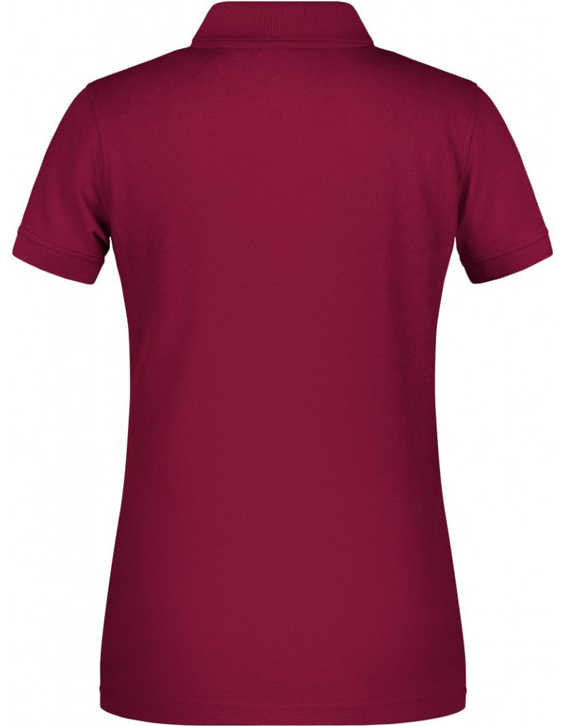 JN 873 Polo de lucru pentru femei din bumbac organic tip piqué
