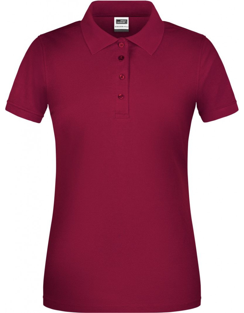 JN 873 Polo de lucru pentru femei din bumbac organic tip piqué