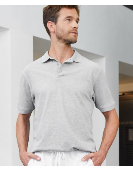 JN 874 Tricou polo de lucru pentru bărbați, din bumbac organic tip piqué