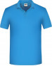 JN 874 Tricou polo de lucru pentru bărbați, din bumbac organic tip piqué