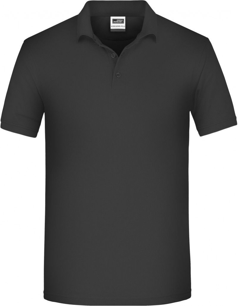JN 874 Tricou polo de lucru pentru bărbați, din bumbac organic tip piqué
