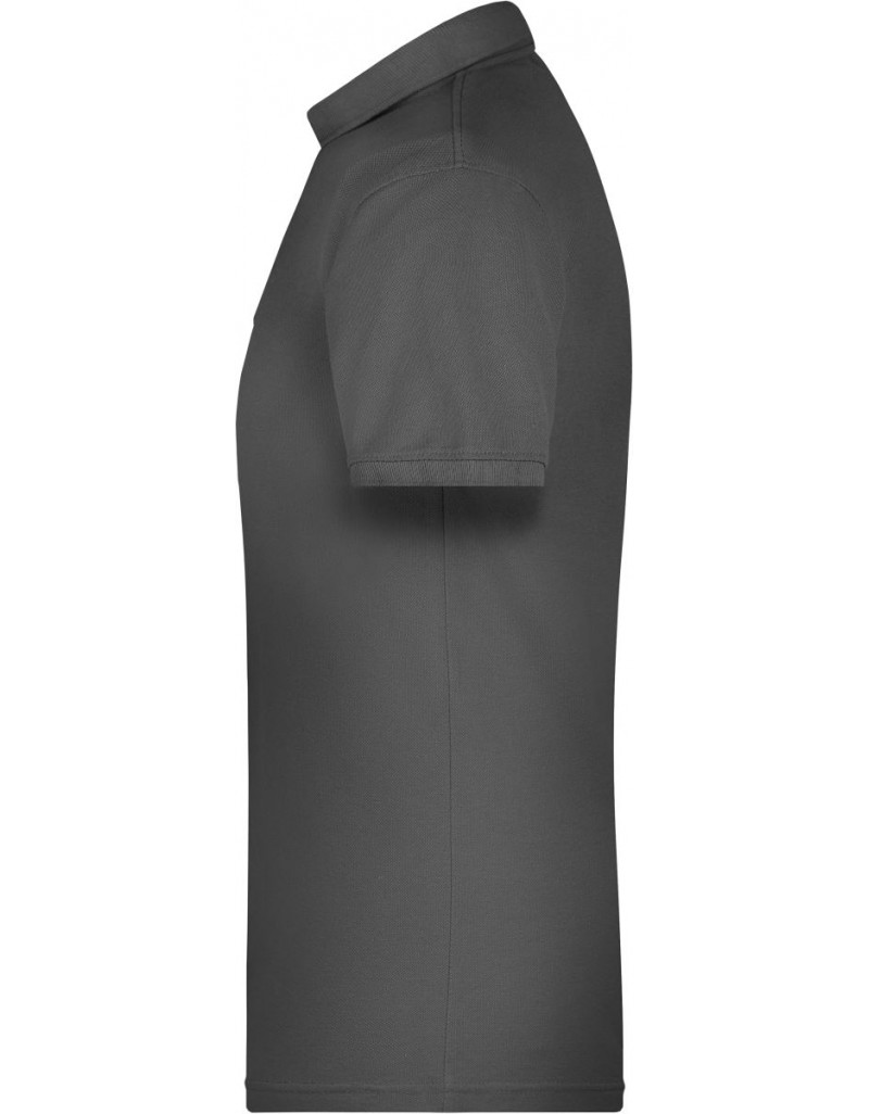 JN 874 Tricou polo de lucru pentru bărbați, din bumbac organic tip piqué