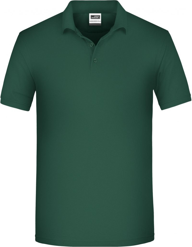 JN 874 Tricou polo de lucru pentru bărbați, din bumbac organic tip piqué