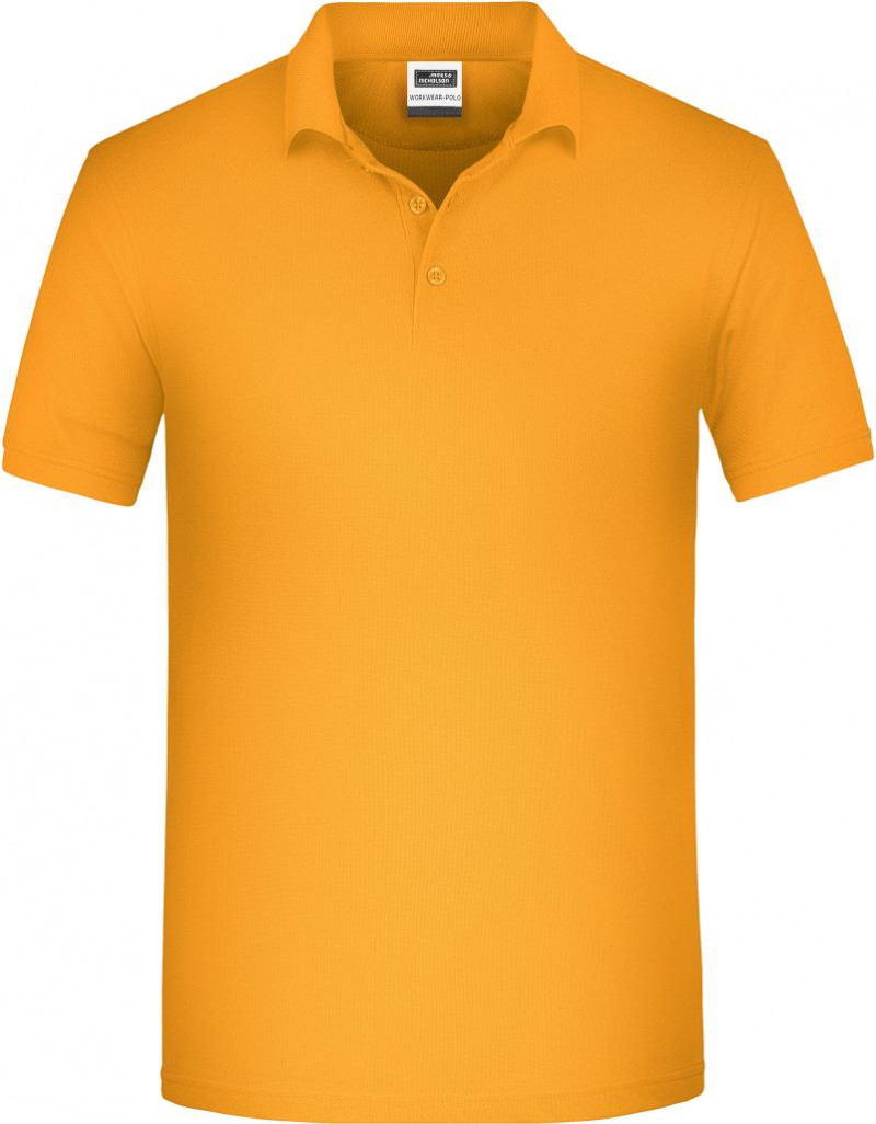 JN 874 Tricou polo de lucru pentru bărbați, din bumbac organic tip piqué