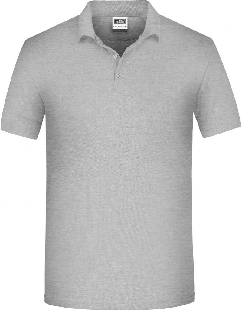 JN 874 Tricou polo de lucru pentru bărbați, din bumbac organic tip piqué
