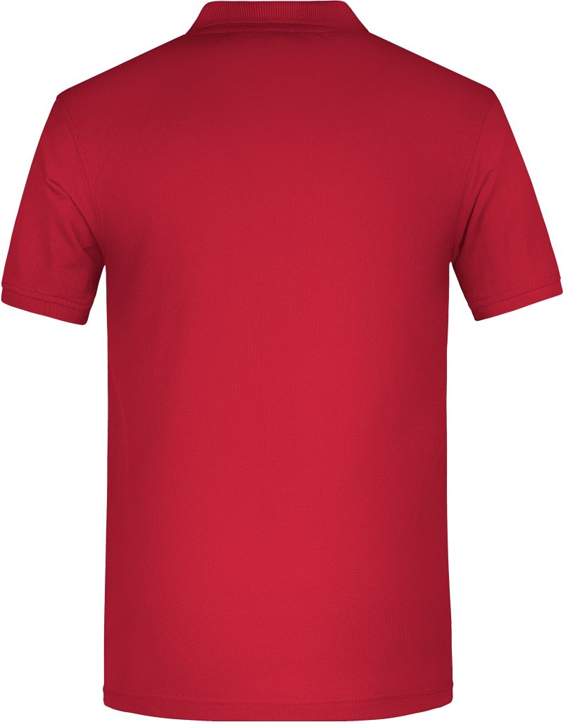 JN 874 Tricou polo de lucru pentru bărbați, din bumbac organic tip piqué