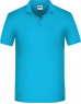 JN 874 Tricou polo de lucru pentru bărbați, din bumbac organic tip piqué
