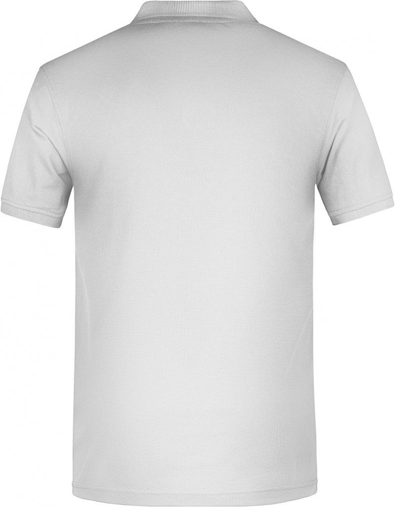 JN 874 Tricou polo de lucru pentru bărbați, din bumbac organic tip piqué