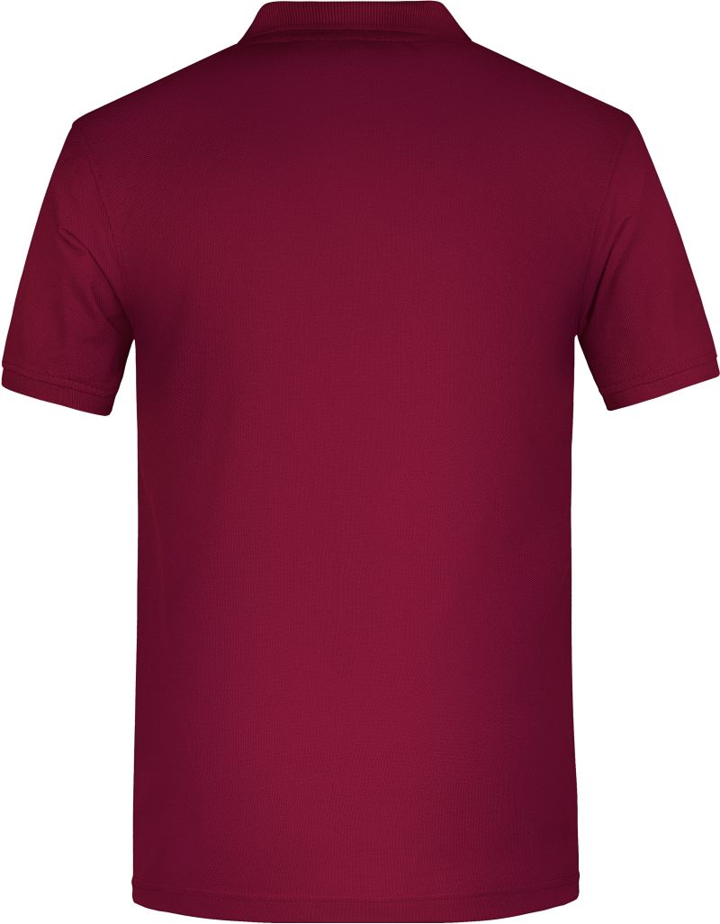 JN 874 Tricou polo de lucru pentru bărbați, din bumbac organic tip piqué