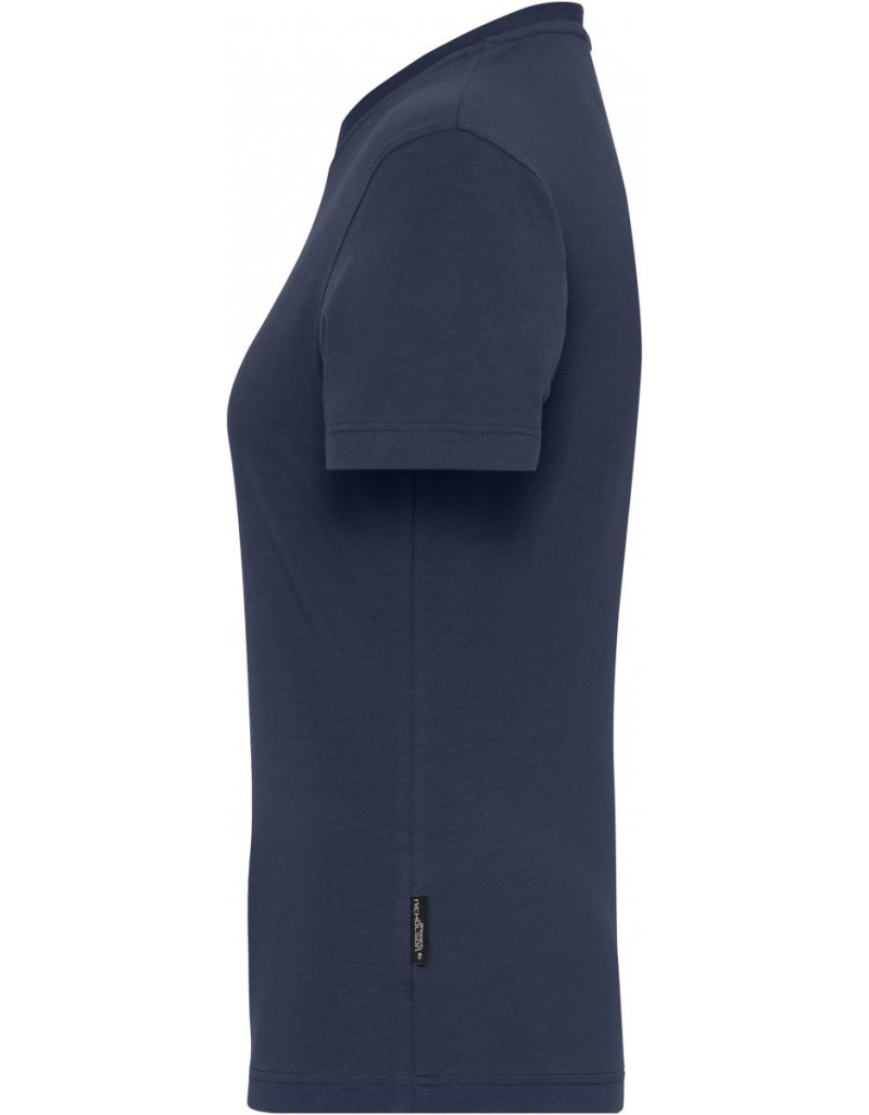 JN 1801 Tricou elastic de lucru pentru femei, din bumbac organic – culoare uni