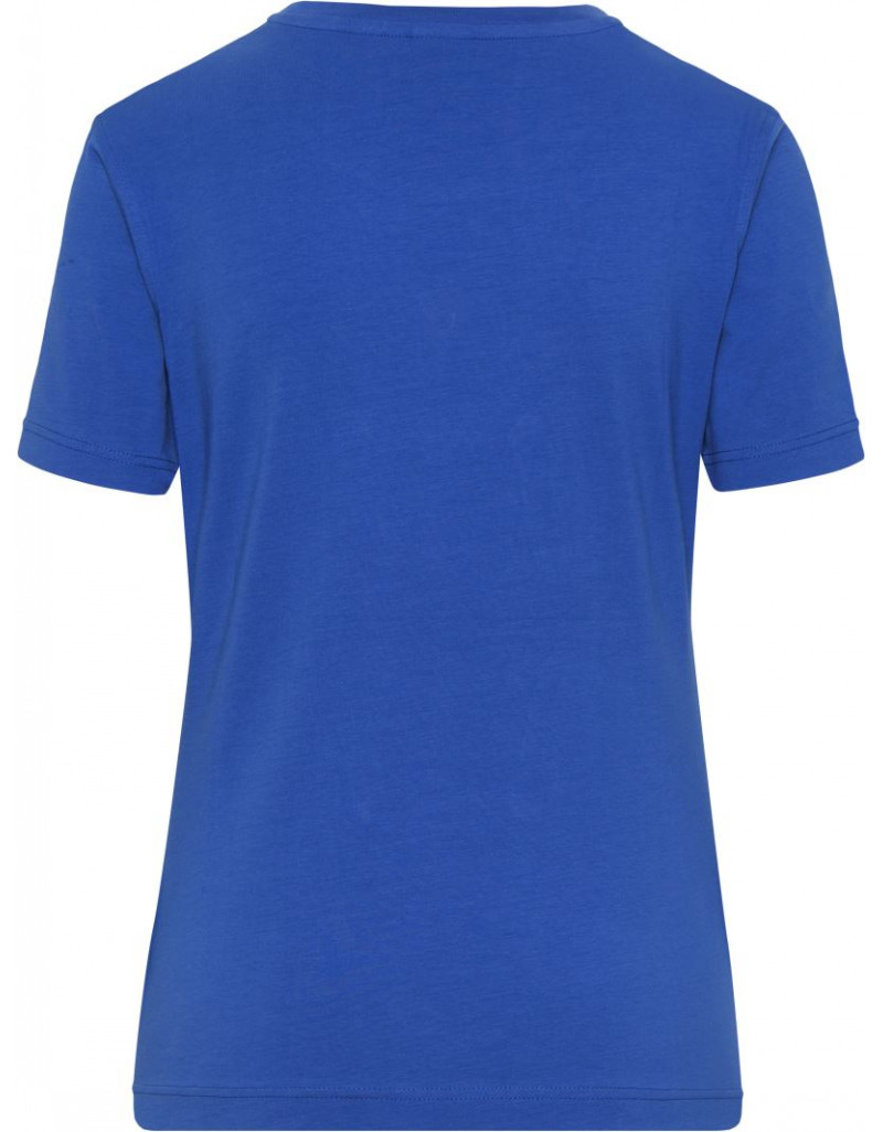 JN 1801 Tricou elastic de lucru pentru femei, din bumbac organic – culoare uni