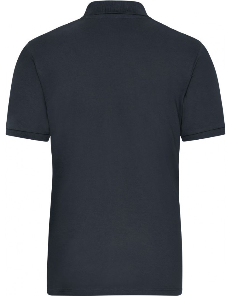 JN 1806 Polo elastic pentru bărbați, din material organic, pentru lucru - Uni