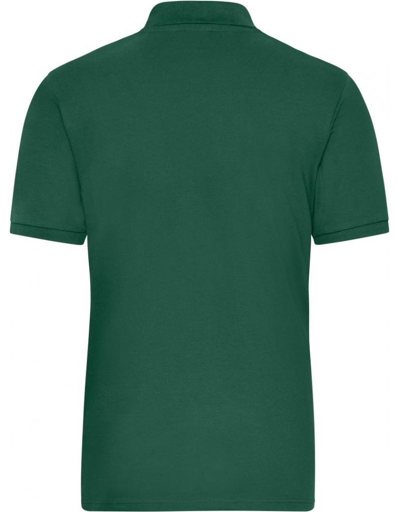 JN 1806 Polo elastic pentru bărbați, din material organic, pentru lucru - Uni