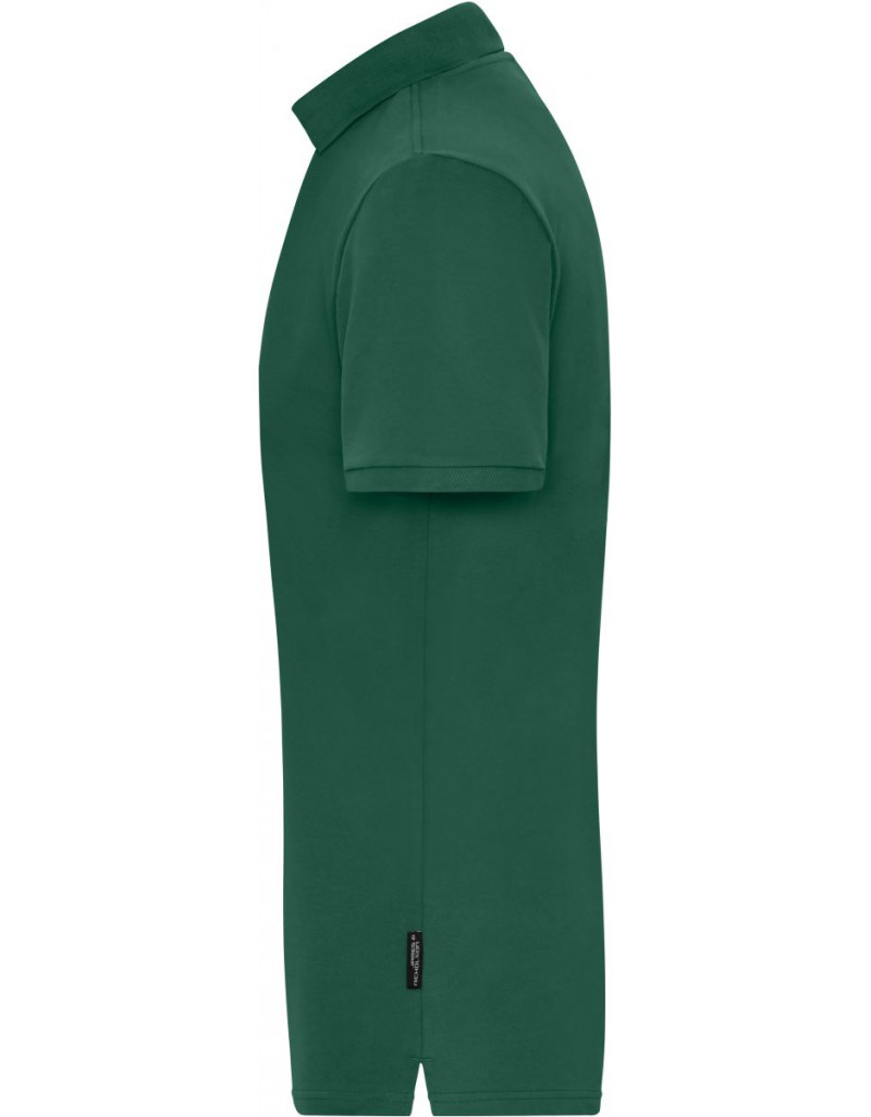 JN 1806 Polo elastic pentru bărbați, din material organic, pentru lucru - Uni