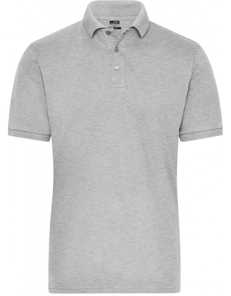 JN 1806 Polo elastic pentru bărbați, din material organic, pentru lucru - Uni