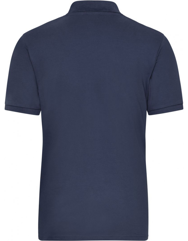 JN 1806 Polo elastic pentru bărbați, din material organic, pentru lucru - Uni