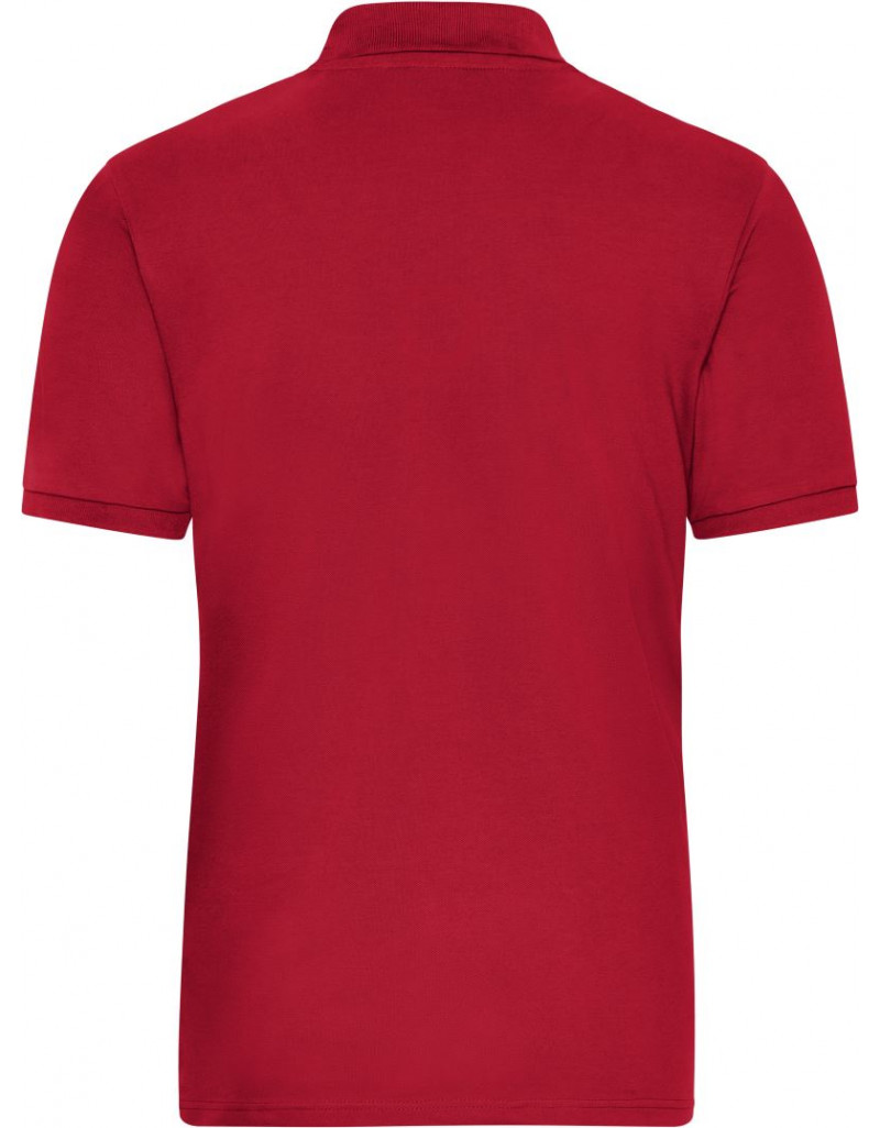 JN 1806 Polo elastic pentru bărbați, din material organic, pentru lucru - Uni
