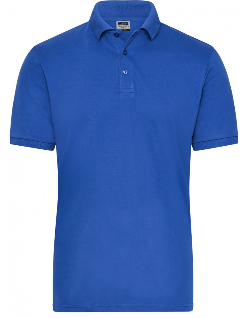 JN 1806 Polo elastic pentru bărbați, din material organic, pentru lucru - Uni