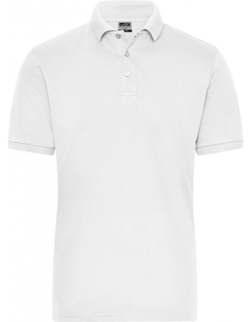 JN 1806 Polo elastic pentru bărbați, din material organic, pentru lucru - Uni
